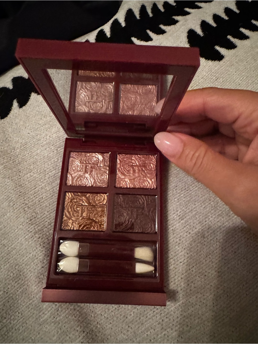 Tom Ford Shimmer Eyeshadow Quad — Pink, Copper, Bronze, Deep Brown